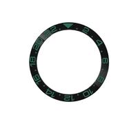 ROUHO 38mm Ceramic Watch Bezel Insert Replacement Timepiece Ring Component Polished GMT Face Inlay 30.7mm for Rolex GMT-Master II-A6