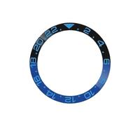 ROUHO 38mm Ceramic Watch Bezel Insert Replacement Timepiece Ring Component Polished GMT Face Inlay 30.7mm for Rolex GMT-Master II-A20