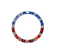 ROUHO 38mm Ceramic Watch Bezel Insert Replacement Timepiece Ring Component Watch Face Inlay 30.7mm for Rolex GMT-Master II - A11
