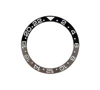 ROUHO 38mm Ceramic Watch Bezel Insert Replacement Timepiece Ring Component Watch Face Inlay 30.7mm for Rolex GMT-Master II - A3