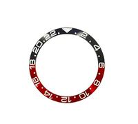 ROUHO 38mm Ceramic Watch Bezel Insert Replacement Timepiece Ring Component Watch Face Inlay 30.7mm for Rolex GMT-Master II - A6