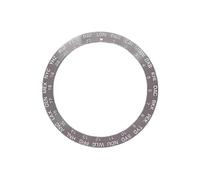 ROUHO 38mm Ceramic Watch Bezel Insert Replacement Timepiece Ring Component World City Face Inlay 30.7mm for Seiko SKX007 - A11