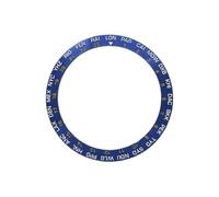 ROUHO 38mm Ceramic Watch Bezel Insert Replacement Timepiece Ring Component World City Face Inlay 30.7mm for Seiko SKX007 - A10