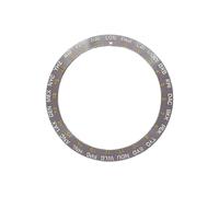 ROUHO 38mm Ceramic Watch Bezel Insert Replacement Timepiece Ring Component World City Face Inlay 30.7mm for Seiko SKX007 - A12