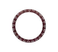 ROUHO 38mm Ceramic Watch Bezel Insert Replacement Timepiece Ring Component World City Face Inlay 30.7mm for Seiko SKX007 - A13