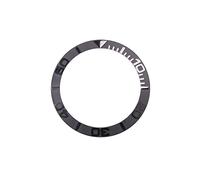 ROUHO 38mm Ceramic Watch Bezel Watch Replacement Accessories Watch Repair Parts for Rolex Yacht-Master-Black