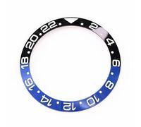 ROUHO 38mm Ceremic Watch Dial Bezel Watch Scale Ring Replacement Watch Bezel for Rolex GMT-Master-#7