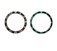 ROUHO 38mm Luminous Ceramic Watch Bezel Insert GMT Replacement Ring Component Polished Face Inlay 30.5mm for Rolex GMT-Master II-A4