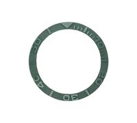 ROUHO 38mm Sloped Ceramic Bezel Insert 3D Raised Numerals Watch Ring Replacement Modification Part for Rolex Yacht-Master-A11