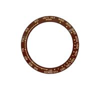 ROUHO 39.3mm Ceramic Watch Bezel Insert Tachymeter Replacement Ring Component Polished Timepiece Face Inlay 31.2mm for Rolex Cosmograph Daytona 116500 - A1