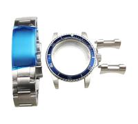 ROUHO 39.5mm Vintage Stainless Steel Watch Case Fits Japanese Automatic Movement, 28.5mm Dial Retro Watch Mod Kit for Rolex-B 2