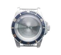 ROUHO 39.5mm Vintage Watch Case Kit, Bi-Directional Bezel Fits NH35 NH36 Movement Aluminium Insert Watch Modification Part for Rolex GMT-Master Ref. 6542-G 8