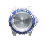 ROUHO 39.5mm Vintage Watch Case Kit, Bi-Directional Bezel Fits NH35 NH36 Movement Aluminium Insert Watch Modification Part for Rolex GMT-Master Ref. 6542-G 7