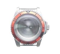 ROUHO 39.5mm Vintage Watch Case Kit, Bi-Directional Bezel Fits NH35 NH36 Movement Aluminium Insert Watch Modification Part for Rolex GMT-Master Ref. 6542-G 11