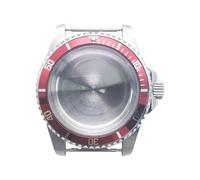 ROUHO 39.5mm Vintage Watch Case Kit, Bi-Directional Bezel Fits NH35 NH36 Movement Aluminium Insert Watch Modification Part for Rolex GMT-Master Ref. 6542-G 6