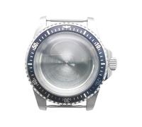 ROUHO 39.5mm Vintage Watch Case Kit, Bi-Directional Bezel Fits NH35 NH36 Movement Aluminium Insert Watch Modification Part for Rolex GMT-Master Ref. 6542-G 9