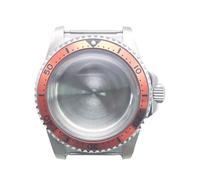 ROUHO 39.5mm Vintage Watch Case Kit with Rotating Bezel, Fits NH35 NH36 Movement, Retro Diver Watch Modification Set for Rolex Submariner GMT-K 11