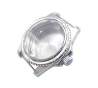 ROUHO 39.5mm Vintage Watch Case Kit with Rotating Bezel, Fits NH35 NH36 Movement, Retro Diver Watch Modification Set for Rolex Submariner GMT-K