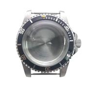 ROUHO 39.5mm Vintage Watch Case Kit with Rotating Bezel, Fits NH35 NH36 Movement, Retro Diver Watch Modification Set for Rolex Submariner GMT-K 14