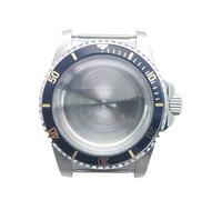 ROUHO 39.5mm Vintage Watch Case Kit with Rotating Bezel, Fits NH35 NH36 Movement, Retro Diver Watch Modification Set for Rolex Submariner GMT-K 8