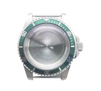 ROUHO 39.5mm Vintage Watch Case Kit with Rotating Bezel, Fits NH35 NH36 Movement, Retro Diver Watch Modification Set for Rolex Submariner GMT-K 3