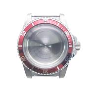 ROUHO 39.5mm Vintage Watch Case Kit with Rotating Bezel, Fits NH35 NH36 Movement, Retro Diver Watch Modification Set for Rolex Submariner GMT-K 6