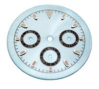 ROUHO 39.5mm Watch Case Kit, Fits VK63 Quartz Movement 32.5mm Dial, Bezel Insert Stainless Steel Watch Modification Parts for Rolex Cosmograph Daytona-O 4