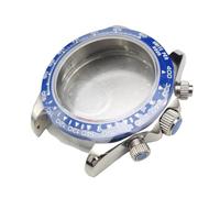 ROUHO 39.5mm Watch Case Kit, Fits VK63 Quartz Movement 32.5mm Dial, Bezel Insert Stainless Steel Watch Modification Parts for Rolex Cosmograph Daytona-N 7