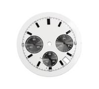 ROUHO 39.5mm Watch Case Kit, Fits VK63 Quartz Movement 32.5mm Dial, Bezel Insert Stainless Steel Watch Modification Parts for Rolex Cosmograph Daytona-O 7