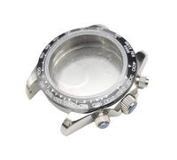 ROUHO 39.5mm Watch Mod Case Fits VK63 Quartz Movement, Screw-Down Crown Watch Modification Parts for Tissot PRX-A