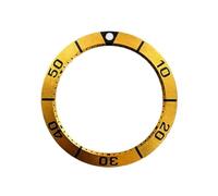 ROUHO 40mm Alloy Watch Bezel Insert Replacement Metallic Ring Component Flat Timepiece Face Inlay 31.5mm for Seiko Prospex Diver - A4
