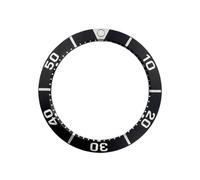 ROUHO 40mm Alloy Watch Bezel Insert Replacement Metallic Ring Component Flat Timepiece Face Inlay 31.5mm for Seiko Prospex Diver - A3