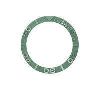 ROUHO 40mm Ceramic Watch Bezel Insert Embossed Ceramic Ring Replacement 3D Raised Timepiece Face Inlay 31.5mm for Rolex Yacht-Master-A7