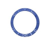 ROUHO 40mm Ceramic Watch Bezel Insert Embossed Ceramic Ring Replacement 3D Raised Timepiece Face Inlay 31.5mm for Rolex Yacht-Master-A8