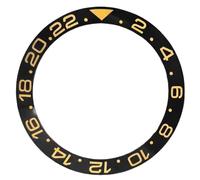 ROUHO 40mm Ceramic Watch Bezel Insert Replacement Bezel Ring Component Timepiece Face Inlay 31.7mm for Rolex GMT-Master II - A8