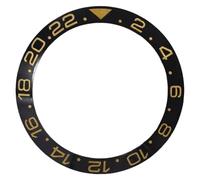 ROUHO 40mm Ceramic Watch Bezel Insert Replacement Bezel Ring Component Timepiece Face Inlay 31.7mm for Rolex GMT-Master II - A9