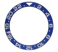 ROUHO 40mm Ceramic Watch Bezel Insert Replacement Bezel Ring Component Timepiece Face Inlay 31.7mm for Rolex GMT-Master II - A11