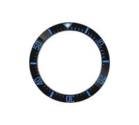 ROUHO 40mm Ceramic Watch Bezel Insert Replacement Ceramic Ring Component Sloped Watch Face Inlay 31.5mm for Rolex Oyster Perpetual Sea-Dweller - A10