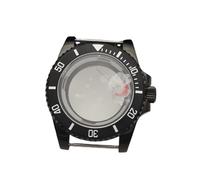 ROUHO 40mm Diver Watch Case Modification Kit, Fits NH35/NH36 Movement 28.5mm Dial, Replacement Water Resistant Watch Housing for Rolex-J 6