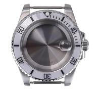 ROUHO 40mm High-End Watch Mod Case for ETA 2824 Movement 28.5mm Dial, Bezel Insert DIY Watch Parts for Rolex-S