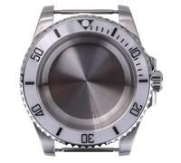 ROUHO 40mm High-End Watch Mod Case for ETA 2824 Movement 28.5mm Dial, Bezel Insert DIY Watch Parts for Rolex-G