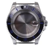 ROUHO 40mm Premium Diver Watch Modding Case Kit, Fits NH35 NH36 NH34 NH38 Movement Stainless Steel Water Resistant Watch Modification Set for Rolex-V