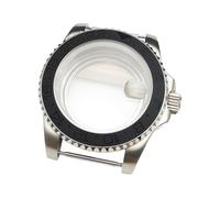 ROUHO 40mm Replacement Watch Case Kit Fits NH34 NH35 Movement Glass Transparent Back 20mm Lug Modification Watch Case for Rolex GMT-Master II-C 8