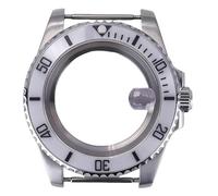 ROUHO 40mm Replacement Watch Mod Case, Fits Miyota 8215 Movement 20mm Lug Width Watch Modification Set with 120 Click Rotating Bezel for Rolex Submariner-M