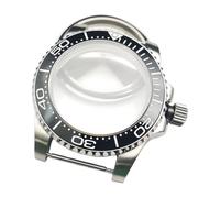 ROUHO 40mm Vintage Diver Watch Case Kit, Fits 4R35/36 NH35 Movement, Stainless Steel Solid Back Retro Watch Case for Rolex Submariner 16610-B 13