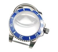 ROUHO 40mm Vintage Diver Watch Case Kit, Fits 4R35/36 NH35 Movement, Stainless Steel Solid Back Retro Watch Case for Rolex Submariner 16610-B 9