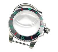 ROUHO 40mm Vintage Diver Watch Case Kit, Fits 4R35/36 NH35 Movement, Stainless Steel Solid Back Retro Watch Case for Rolex Submariner 16610-B 4