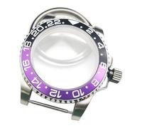 ROUHO 40mm Vintage Diver Watch Case Kit, Fits 4R35/36 NH35 Movement, Stainless Steel Solid Back Retro Watch Case for Rolex Submariner 16610-B 3