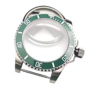 ROUHO 40mm Vintage Diver Watch Case Kit, Fits 4R35/36 NH35 Movement, Stainless Steel Solid Back Retro Watch Case for Rolex Submariner 16610-B 8