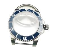 ROUHO 40mm Vintage Diver Watch Case Kit, Fits 4R35/36 NH35 Movement, Stainless Steel Solid Back Retro Watch Case for Rolex Submariner 16610-B 19